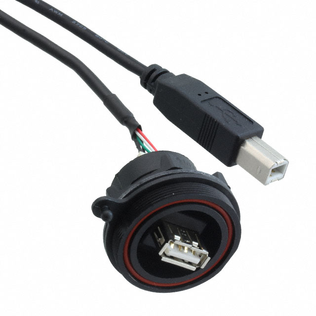 【PX0844/A/0M50/B】CBL USB2.0 A PLUG-B PLUG W/COUPL